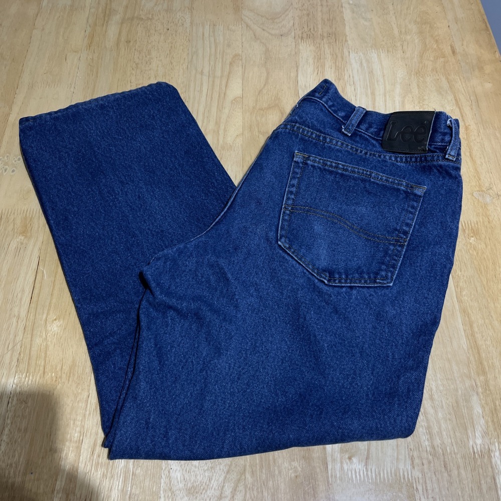 Lee Men's Jeans 40x30 Tag Regular Straight Fitsuperior Comfort Denim‎ Heritage